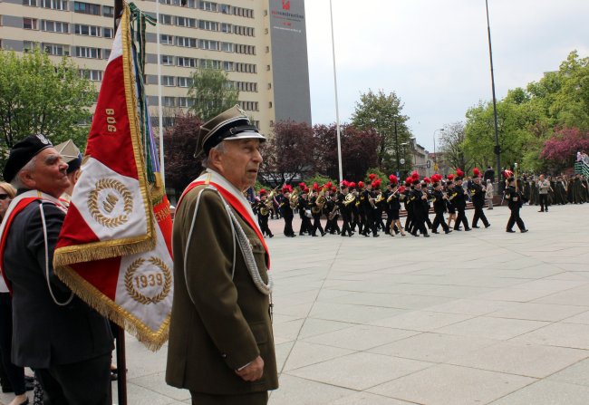 Uroczystości 3 maja w Gliwicach