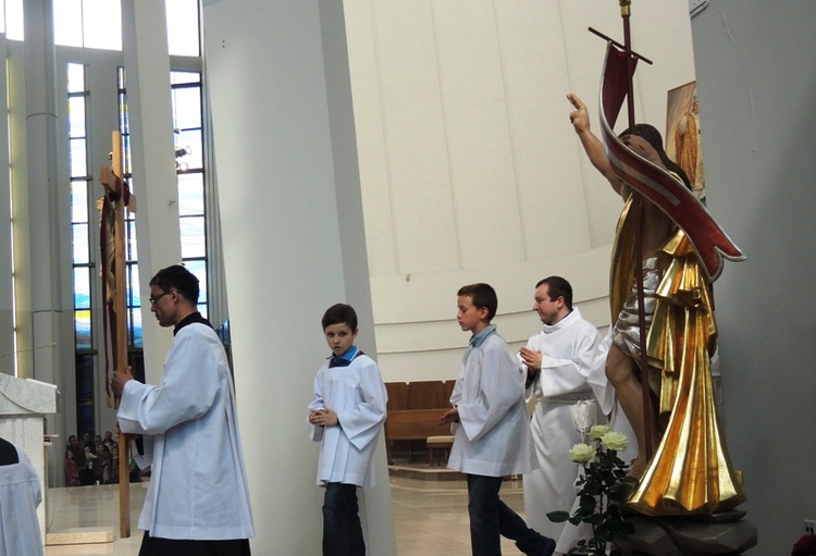 Łagiewniki: Msza św. pielgrzymów w bazylice