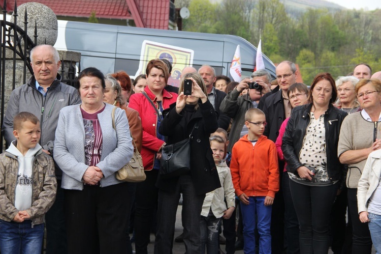 Symbole ŚDM w Kamienicy