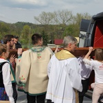 Symbole ŚDM w Kamienicy