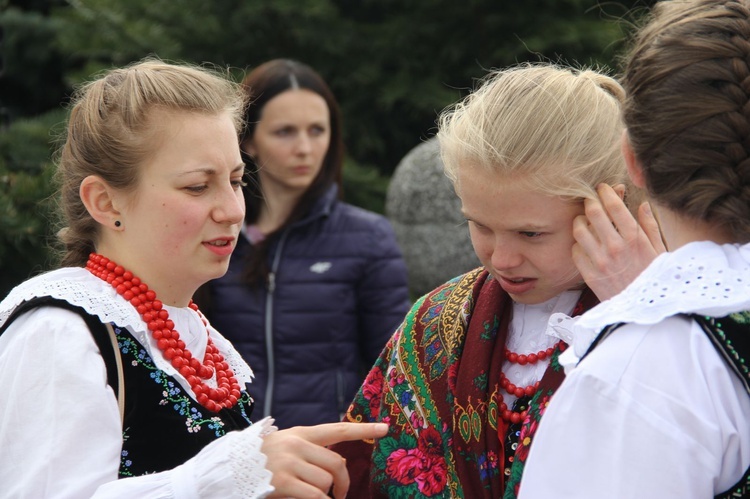 Symbole ŚDM w Kamienicy