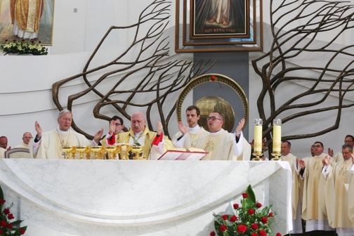 Eucharystia na zakończenie czwartego pielgrzymowania do Łagiewnik