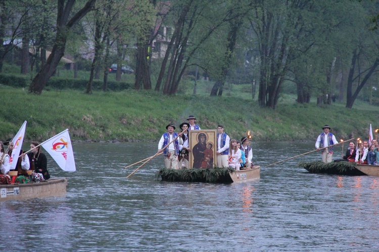 Symbole ŚDM w Krościenku