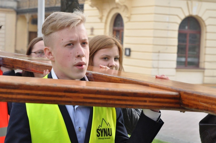 Znaki ŚDM w Krynicy - Zdroju