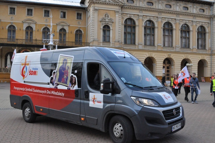 Znaki ŚDM w Krynicy - Zdroju