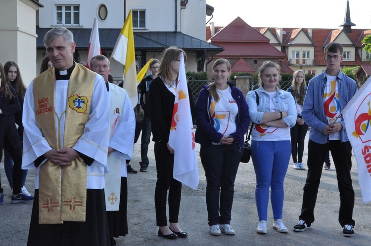 Znaki ŚDM w Szczepanowie