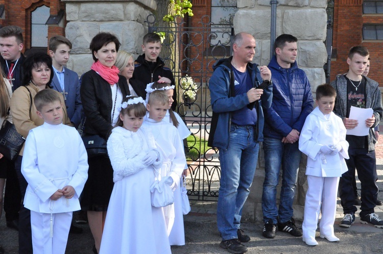 Znaki ŚDM w Szczepanowie