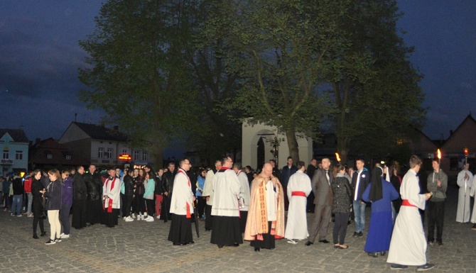 Przyjęcie znaków w Ciężkowicach