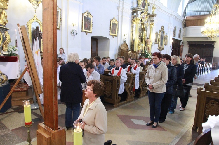 Znaki ŚDM w Zakliczynie