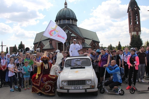 Młodzi na rolkach opanowali Tychy