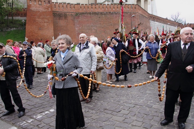 Procesja z Wawelu na Skałkę 2016