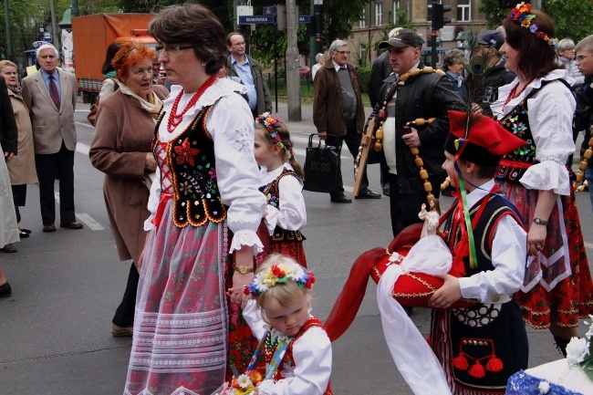 Procesja z Wawelu na Skałkę 2016