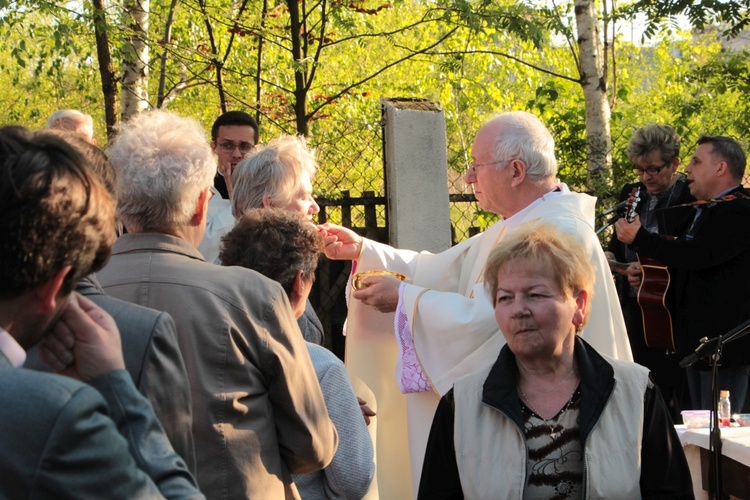 Msza św. na Cichorajce