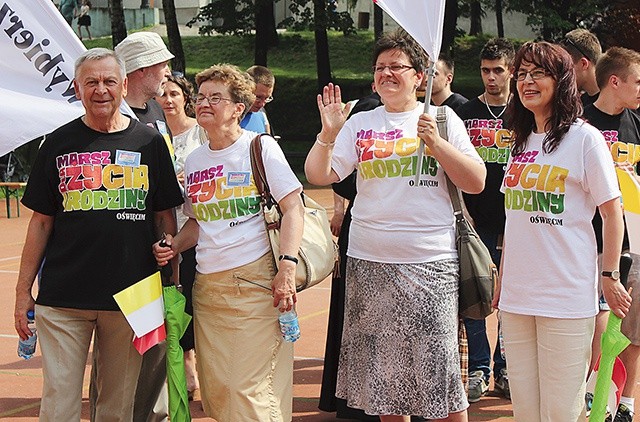 ▲	Inicjatorzy oświęcimskich Marszów dla Życia i Rodziny, związani z Domowym Kościołem i Akcją Katolicką.