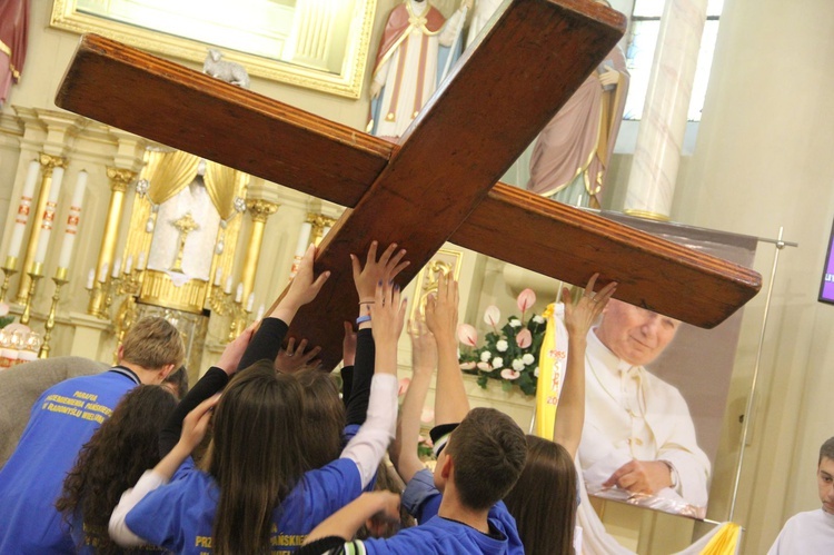 Symbole ŚDM w Radomyślu Wielkim