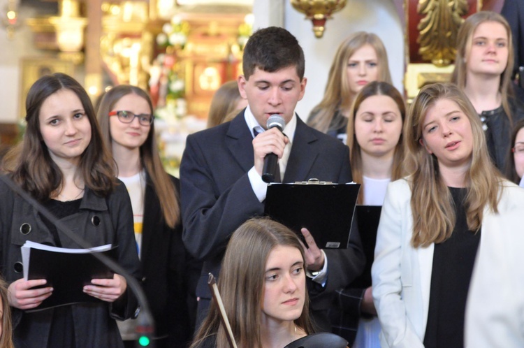 Znaki ŚDM w Nowym Sączu