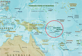 Wyspy Salomona: peregrynujące Drzwi Święte