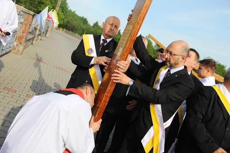 Symbole ŚDM w kościele bł. Karoliny w Tarnowie