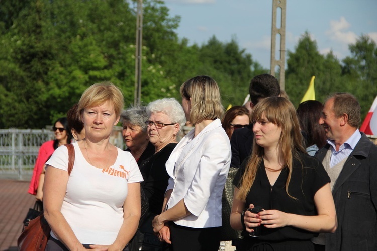 Symbole ŚDM w kościele bł. Karoliny w Tarnowie