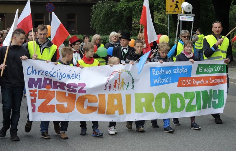 4. Chrześcijański Marsz dla Życia i Rodziny w Cieszynie