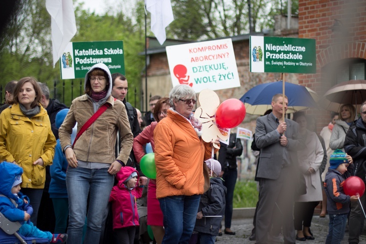 Marsz dla Życia i Rodziny w Olsztynie