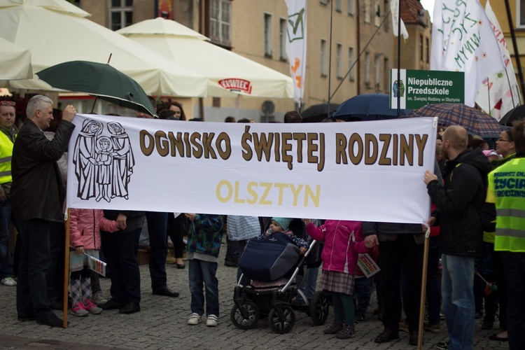 Marsz dla Życia i Rodziny w Olsztynie