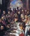 Tintoretto, Jezus na uczcie 