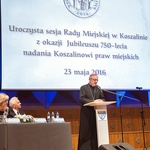 Uroczysta sesja Rady Miasta Koszalina