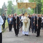 Procesja Bożego Ciała w parafii św. Elżbiety w Cieszynie