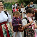 Procesja Bożego Ciała w parafii św. Elżbiety w Cieszynie