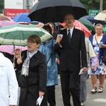 Procesja Bożego Ciała w parafii św. Elżbiety w Cieszynie