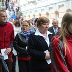 Procesja Bożego Ciała w parafii św. Elżbiety w Cieszynie