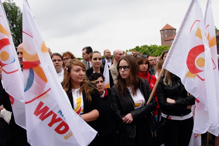 Boże Ciało 2016 - procesja z Wawelu na Rynek Główny 