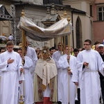 Boże Ciało 2016 - procesja z Wawelu na Rynek Główny 