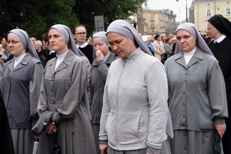 Boże Ciało 2016 - procesja z Wawelu na Rynek Główny 