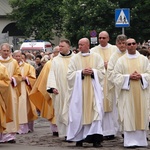 Boże Ciało 2016 - procesja z Wawelu na Rynek Główny 