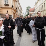 Boże Ciało 2016 - procesja z Wawelu na Rynek Główny 