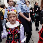 Boże Ciało 2016 - procesja z Wawelu na Rynek Główny 