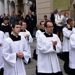 Boże Ciało 2016 - procesja z Wawelu na Rynek Główny 