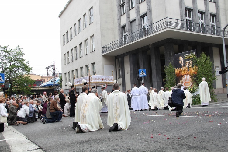 Procesja Bożego Ciała w Katowicach - 2016 r.