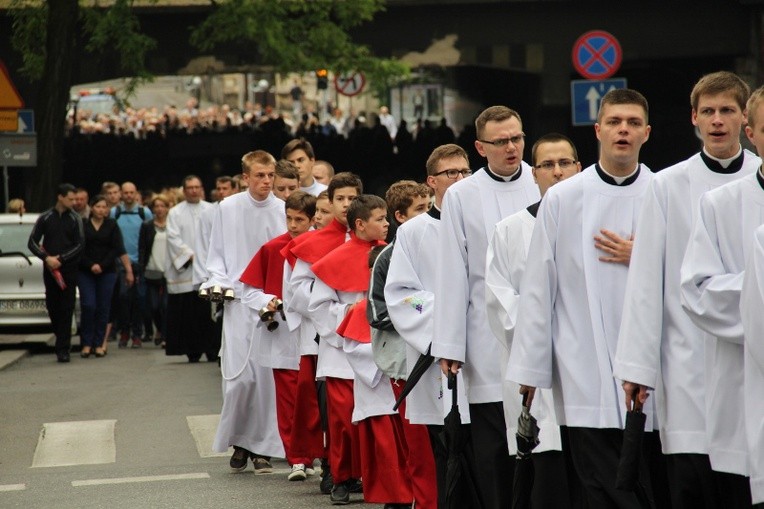 Procesja Bożego Ciała w Katowicach - 2016 r.