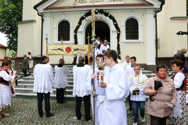 Boże Ciało 2016 - procesja w Czernichowie