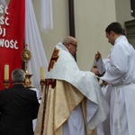 Procesja Bożego Ciała w parafii św. Marii Magdaleny w Cieszynie