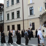 Procesja Bożego Ciała w parafii św. Marii Magdaleny w Cieszynie