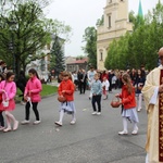 Procesja Bożego Ciała w parafii św. Marii Magdaleny w Cieszynie