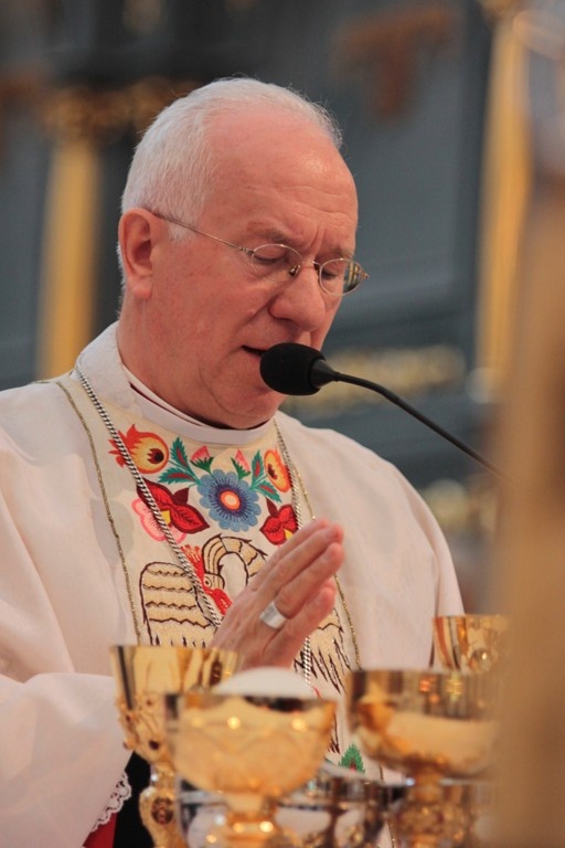 Boże Ciało w Łowiczu - Eucharystia