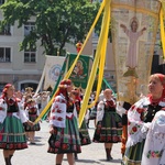 Boże Ciało w Łowiczu - Procesja