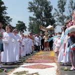 Procesja Bożego Ciała w Oporowie