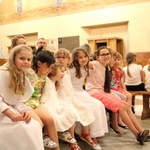 Występ dzieci ze świetlicy Caritas