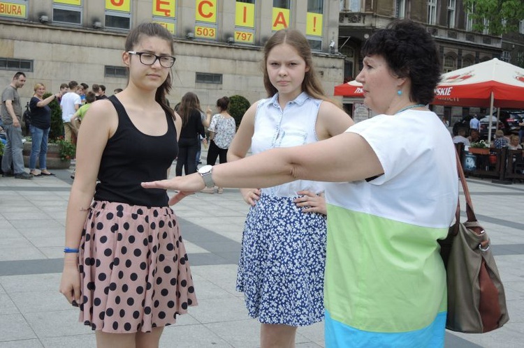 Flash mob na Dzień Dziecka w Bielsku-Białej